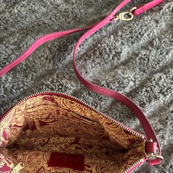 Hobo international,Pink Leather Crossbody Bag - Picture 4 of 16